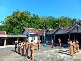 Apel pagi pemerintah kalurahan Sidoharjo